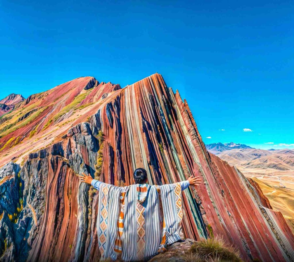 Pallay Puncho Rainbow Mountain
