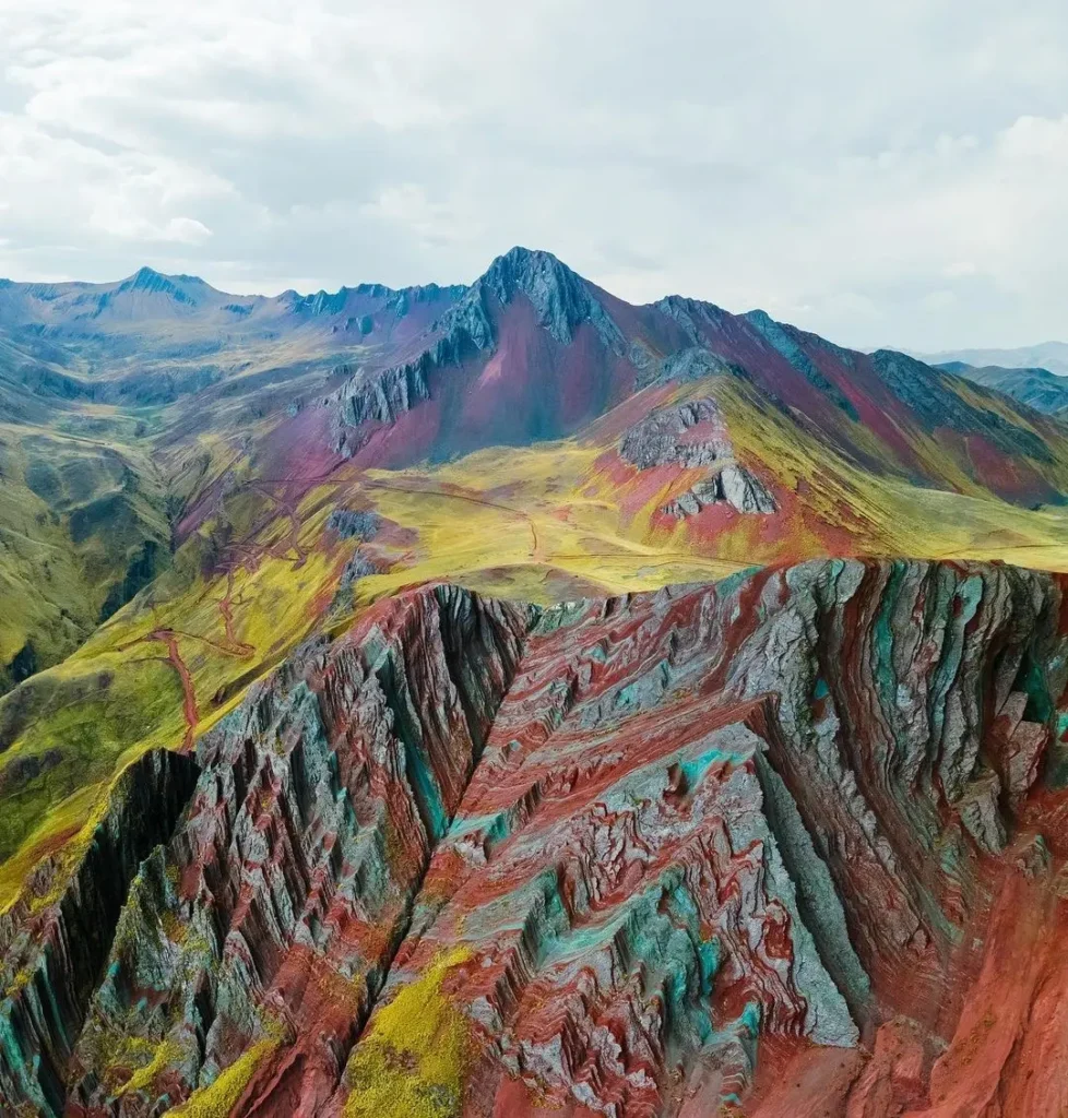 Pallay Puncho Rainbow Mountain